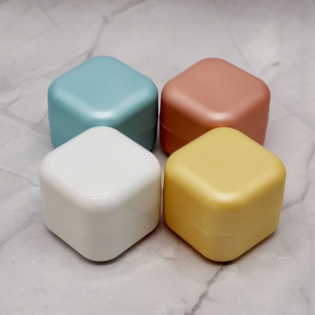 PP double-layer CUBIC jar